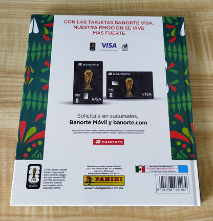 PANINI World Cup 2026 Mexico Green Hardcover Album