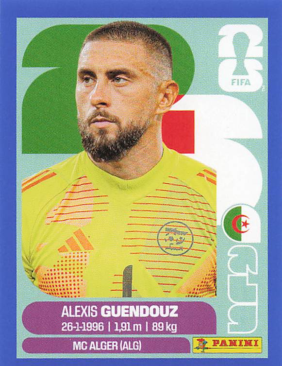 Panini World Cup 2026 US Blue Parallel Part 1