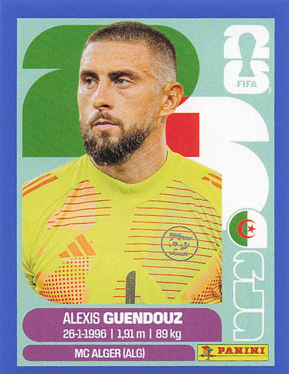 Panini World Cup 2026 US Blue Parallel Part 1