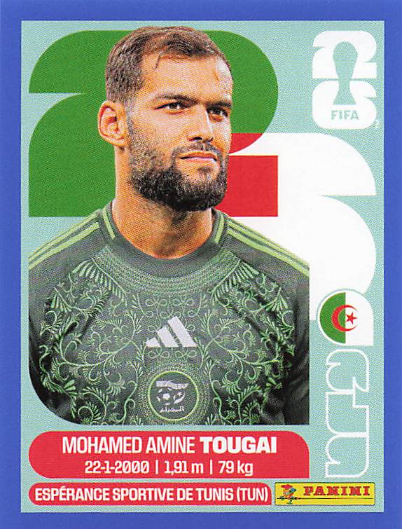 Panini World Cup 2026 US Blue Parallel Part 1