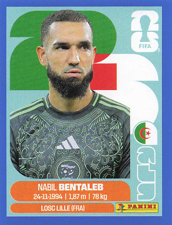Panini World Cup 2026 US Blue Parallel Part 1