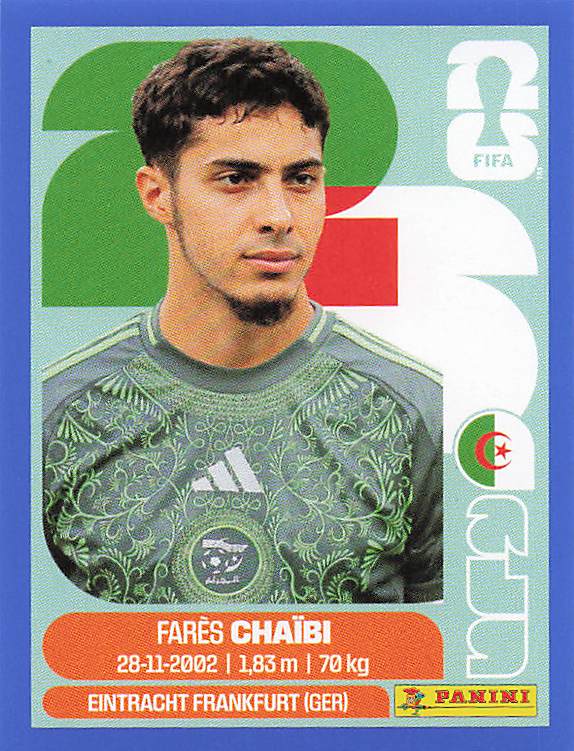 Panini World Cup 2026 US Blue Parallel Part 1