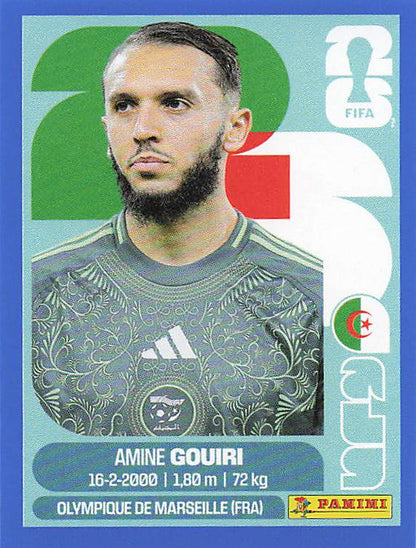 Panini World Cup 2026 US Blue Parallel Part 1