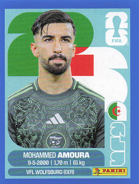 Panini World Cup 2026 US Blue Parallel Part 1