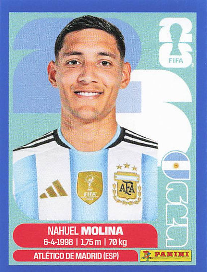 Panini World Cup 2026 US Blue Parallel Part 1