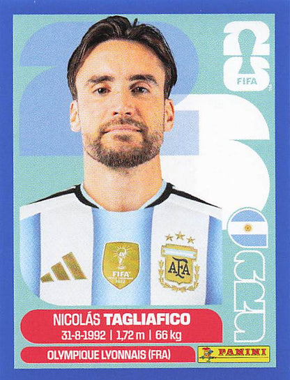 Panini World Cup 2026 US Blue Parallel Part 1