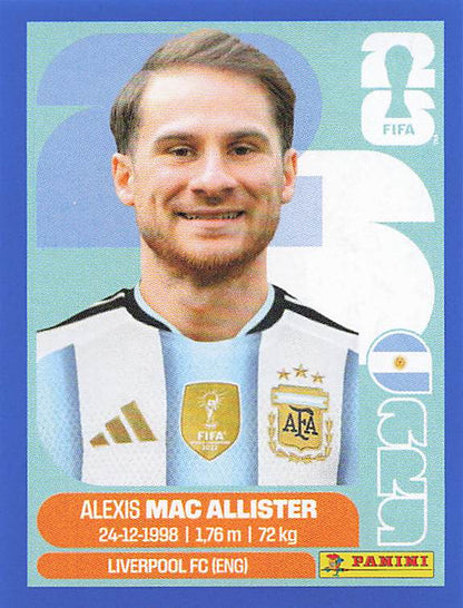 Panini World Cup 2026 US Blue Parallel Part 1