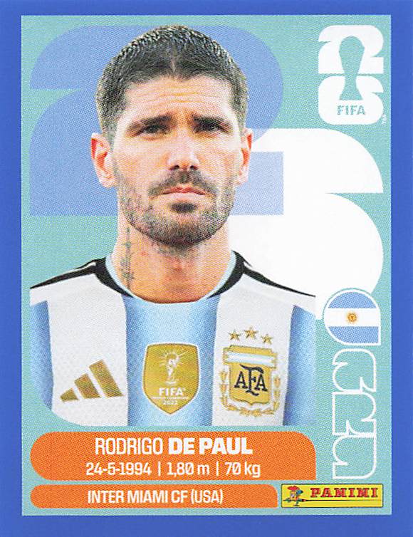 Panini World Cup 2026 US Blue Parallel Part 1