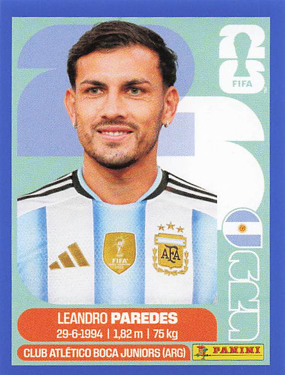 Panini World Cup 2026 US Blue Parallel Part 1