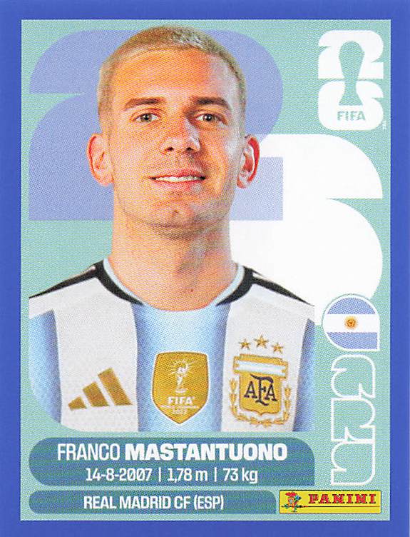 Panini World Cup 2026 US Blue Parallel Part 1