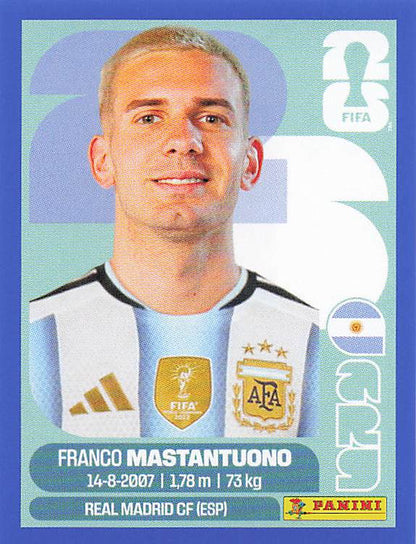 Panini World Cup 2026 US Blue Parallel Part 1