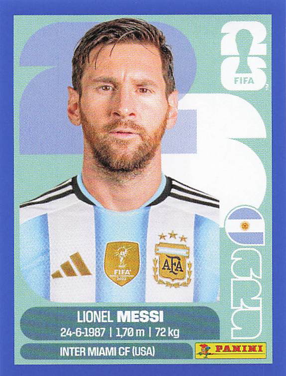 Panini World Cup 2026 US Blue Parallel Part 1