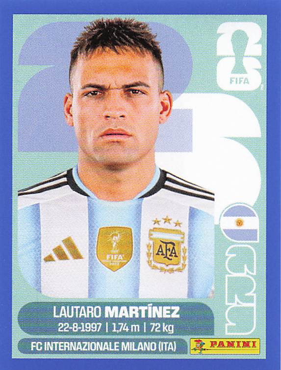 Panini World Cup 2026 US Blue Parallel Part 1