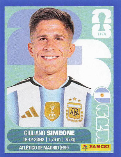 Panini World Cup 2026 US Blue Parallel Part 1