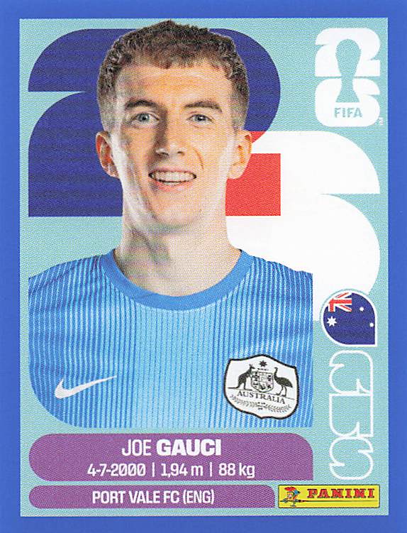 Panini World Cup 2026 US Blue Parallel Part 1
