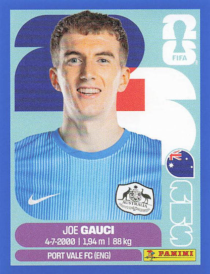 Panini World Cup 2026 US Blue Parallel Part 1