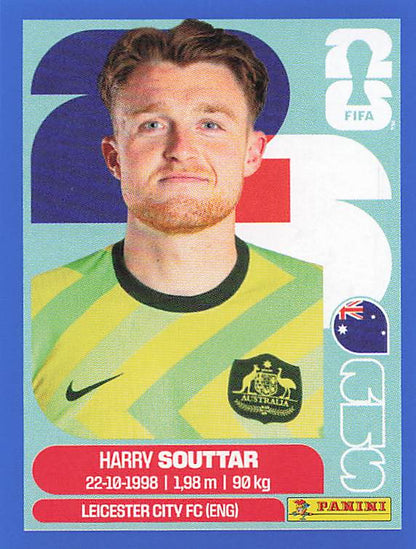 Panini World Cup 2026 US Blue Parallel Part 1
