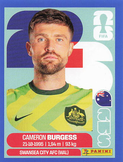 Panini World Cup 2026 US Blue Parallel Part 1