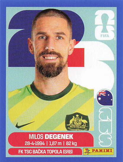 Panini World Cup 2026 US Blue Parallel Part 1