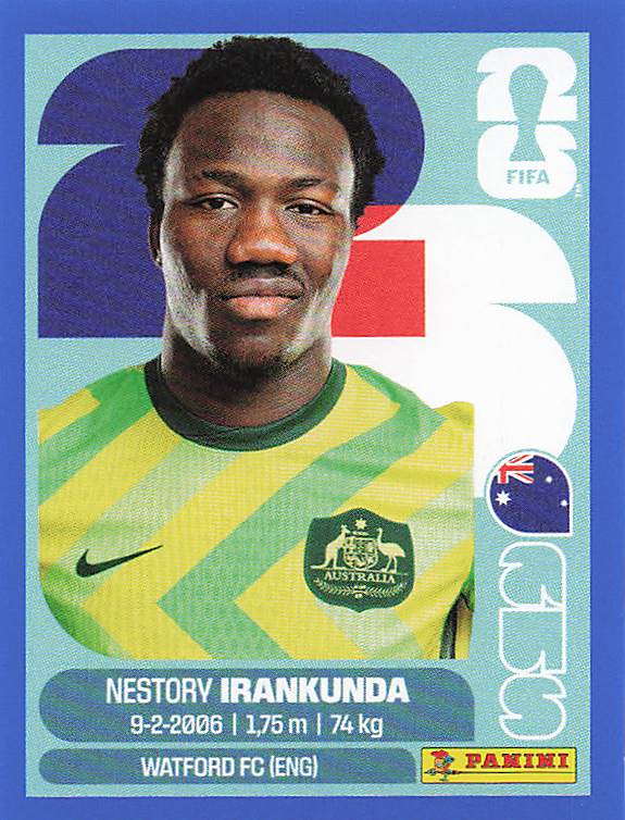Panini World Cup 2026 US Blue Parallel Part 1