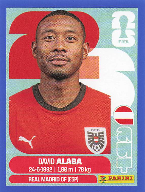 Panini World Cup 2026 US Blue Parallel Part 1