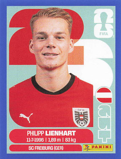 Panini World Cup 2026 US Blue Parallel Part 1