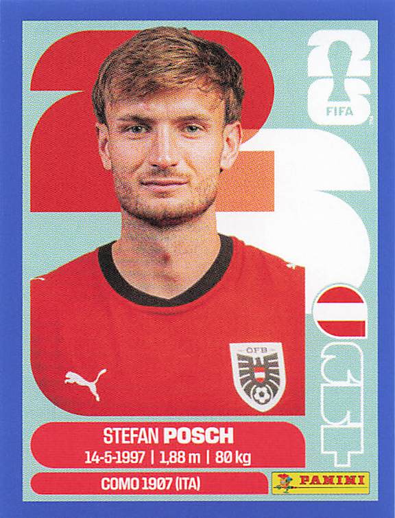 Panini World Cup 2026 US Blue Parallel Part 1