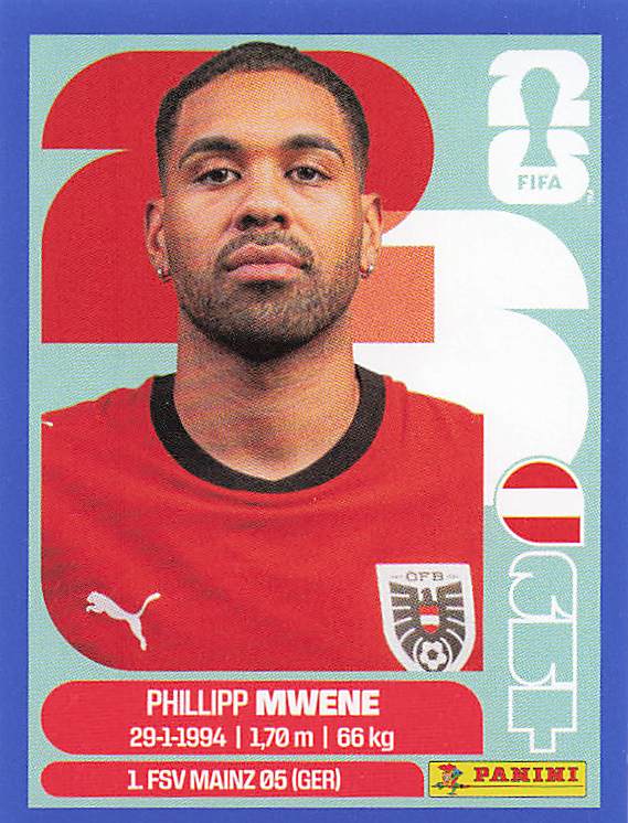 Panini World Cup 2026 US Blue Parallel Part 1