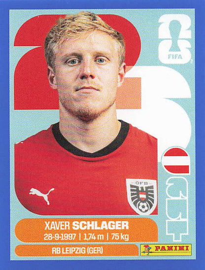Panini World Cup 2026 US Blue Parallel Part 1