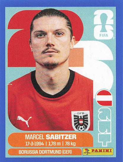 Panini World Cup 2026 US Blue Parallel Part 1