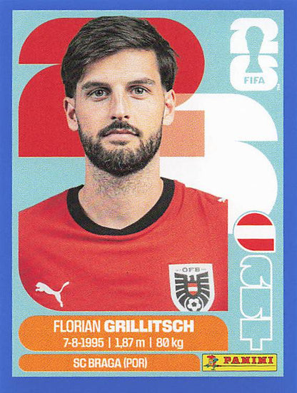 Panini World Cup 2026 US Blue Parallel Part 1