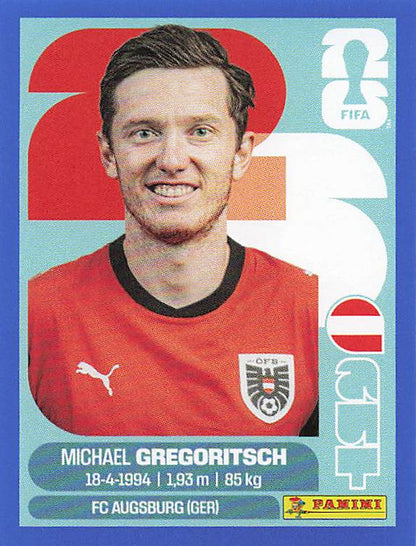 Panini World Cup 2026 US Blue Parallel Part 1