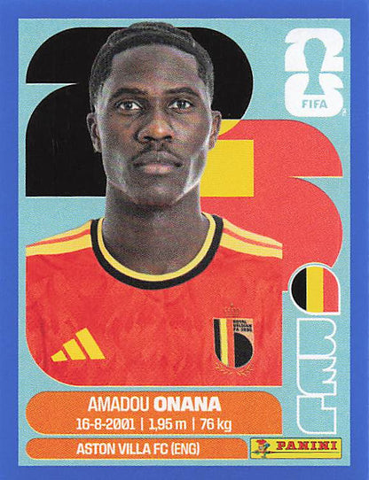 Panini World Cup 2026 US Blue Parallel Part 1