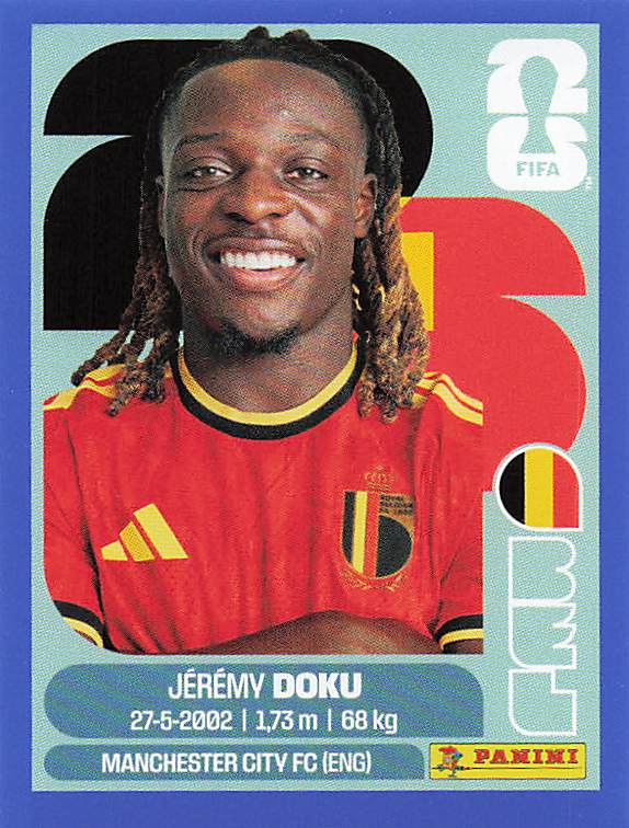 Panini World Cup 2026 US Blue Parallel Part 1