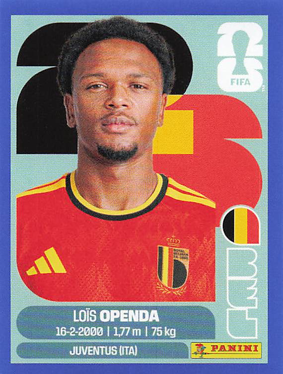 Panini World Cup 2026 US Blue Parallel Part 1