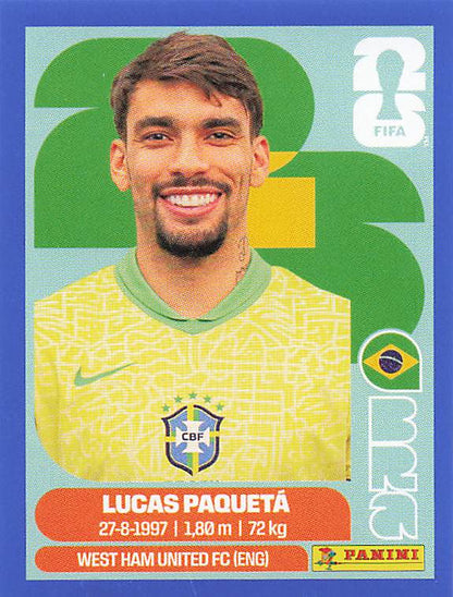 Panini World Cup 2026 US Blue Parallel Part 1