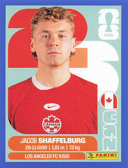 Panini World Cup 2026 US Blue Parallel Part 1