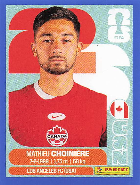 Panini World Cup 2026 US Blue Parallel Part 1