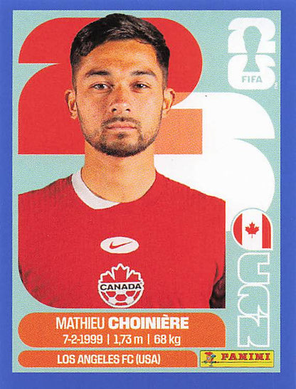 Panini World Cup 2026 US Blue Parallel Part 1