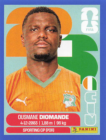 Panini World Cup 2026 US Blue Parallel Part 1