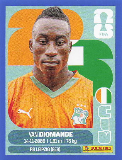 Panini World Cup 2026 US Blue Parallel Part 1