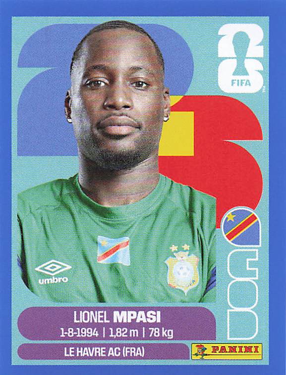 Panini World Cup 2026 US Blue Parallel Part 1