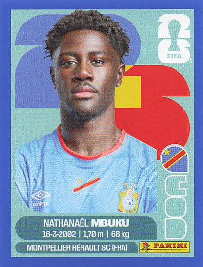 Panini World Cup 2026 US Blue Parallel Part 1