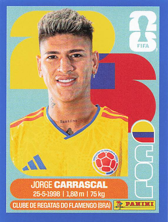 Panini World Cup 2026 US Blue Parallel Part 1