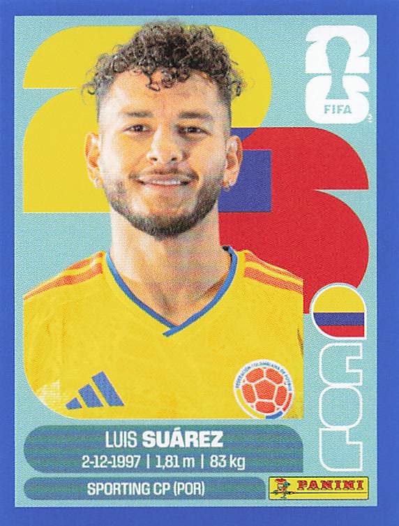 Panini World Cup 2026 US Blue Parallel Part 1