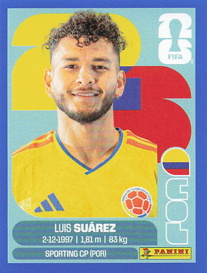 Panini World Cup 2026 US Blue Parallel Part 1