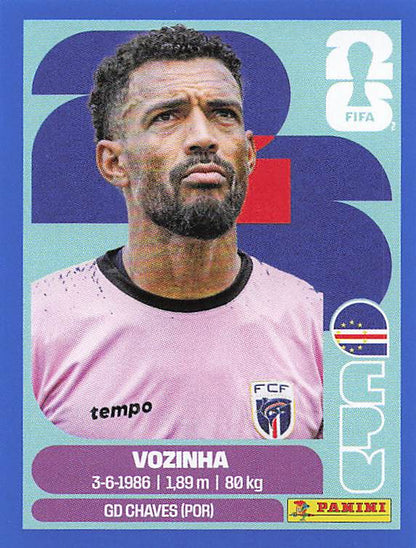 Panini World Cup 2026 US Blue Parallel Part 1