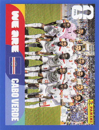 Panini World Cup 2026 US Blue Parallel Part 1