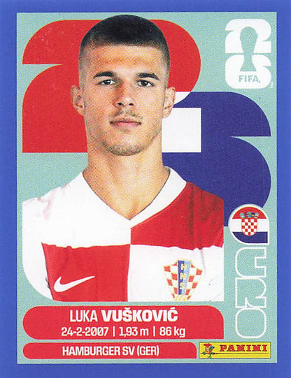 Panini World Cup 2026 US Blue Parallel Part 2