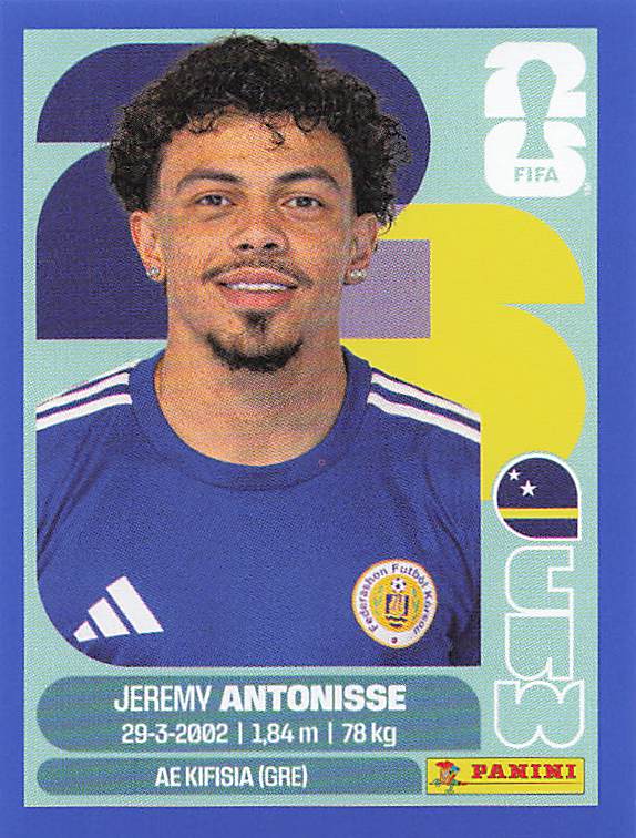 Panini World Cup 2026 US Blue Parallel Part 2